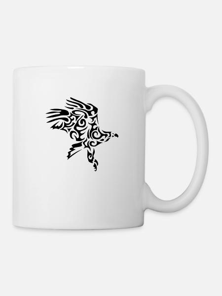 Adler adler aguila aquila Stammes Adler - Tasse - Weiß
