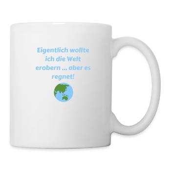 World conquering Pinky Brain Rain - Mug - white - Right