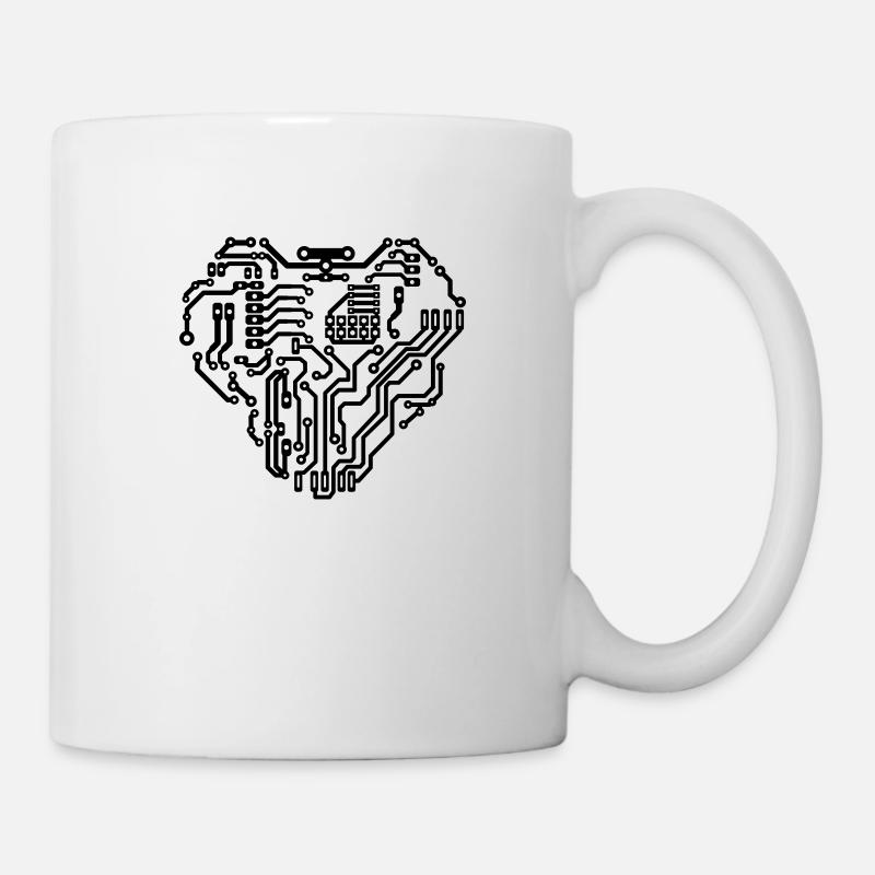 Geek - Tasse - Weiß