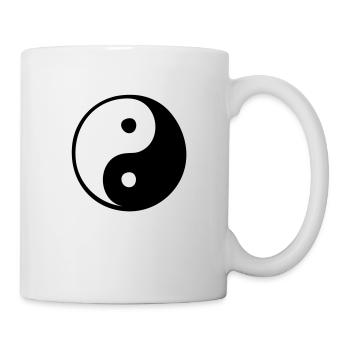 Ying Yang - Mug blanc - blanc - Droite