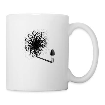 Tell mum I'm the Krak - Mug blanc - blanc - Droite