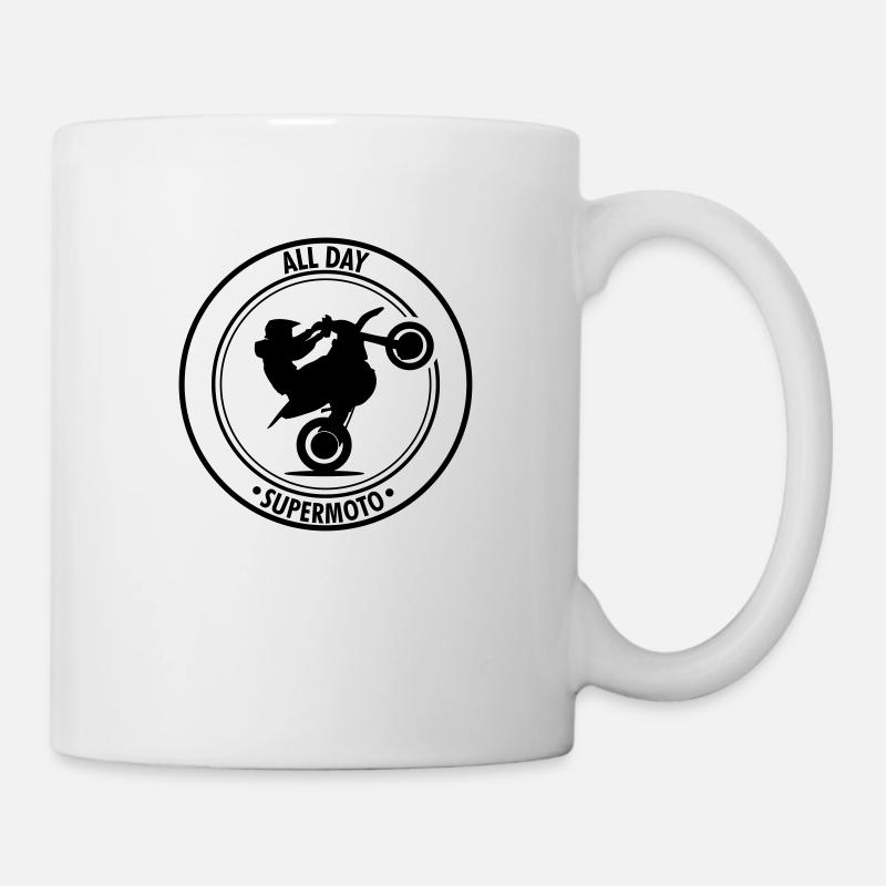alldaysupermoto - Mug - white