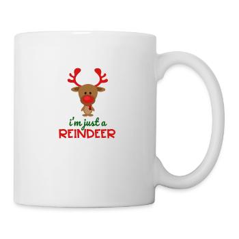 I'm just a reindeer - Mug - white - Right