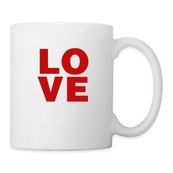 LOVE Valentines Day - Mug - white - Right