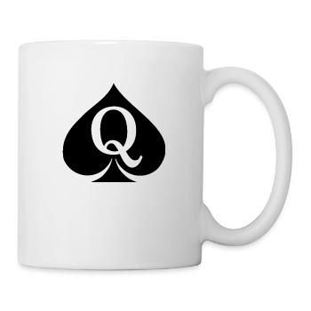 Queen of Spades - Tasse - Weiß - Rechts