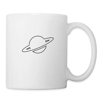Saturn - Tasse - Weiß - Rechts