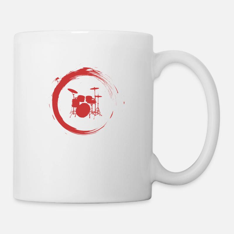 Drums - Mug - white