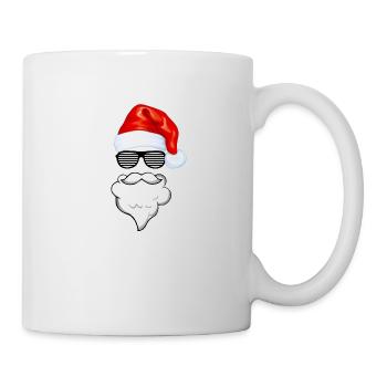 Santa s face - Mug blanc - blanc - Droite