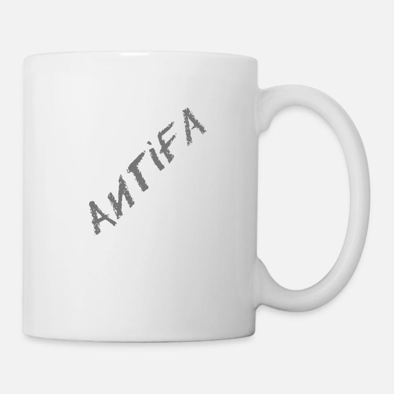 Antifa - Tasse - Weiß