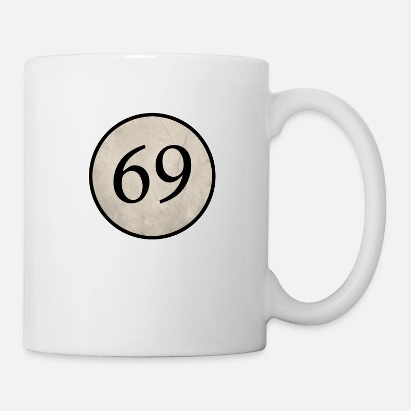 69 - Mug blanc - blanc