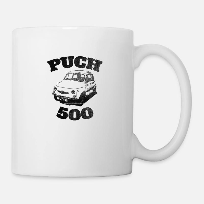 Puch 500 : Classique culte sur roues - Mug blanc - blanc