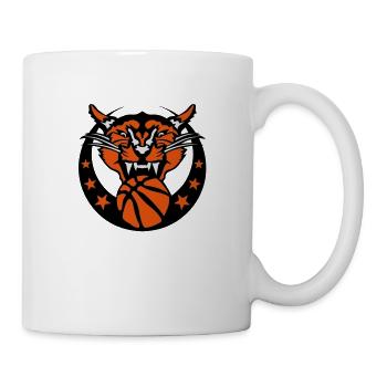 basketball cougar logo sport8 - Mug blanc - blanc - Droite