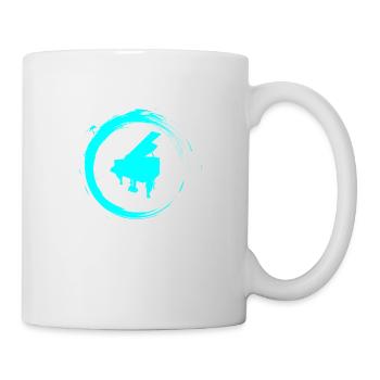 Piano - Tasse - Weiß - Rechts