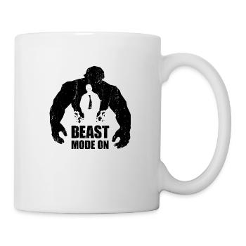 Mode bête activé - Gym Muscle Hulk Monster Print - Mug blanc - blanc - Droite