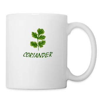 Coriander with lettering - Mug - white - Right