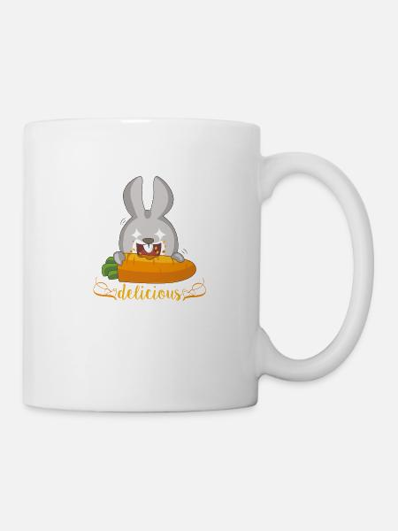 delicious - Lapin - Mug blanc - blanc