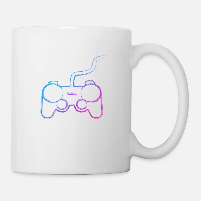 Contrôleur Graffiti - Mug blanc - blanc