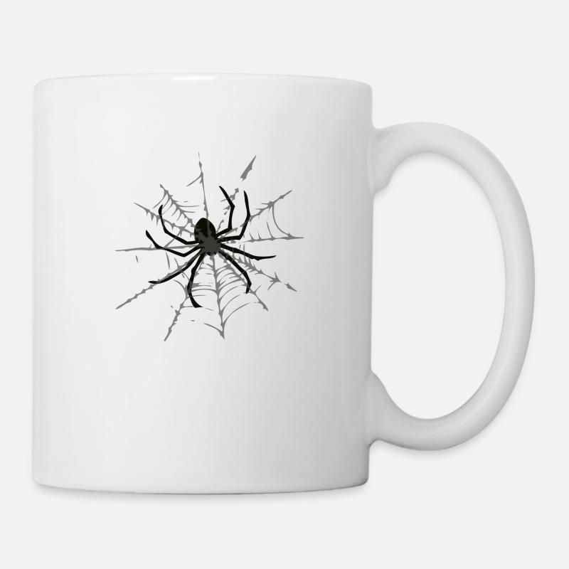 Toile de fil - Mug blanc - blanc