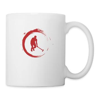 Hockey - Tasse - Weiß - Rechts