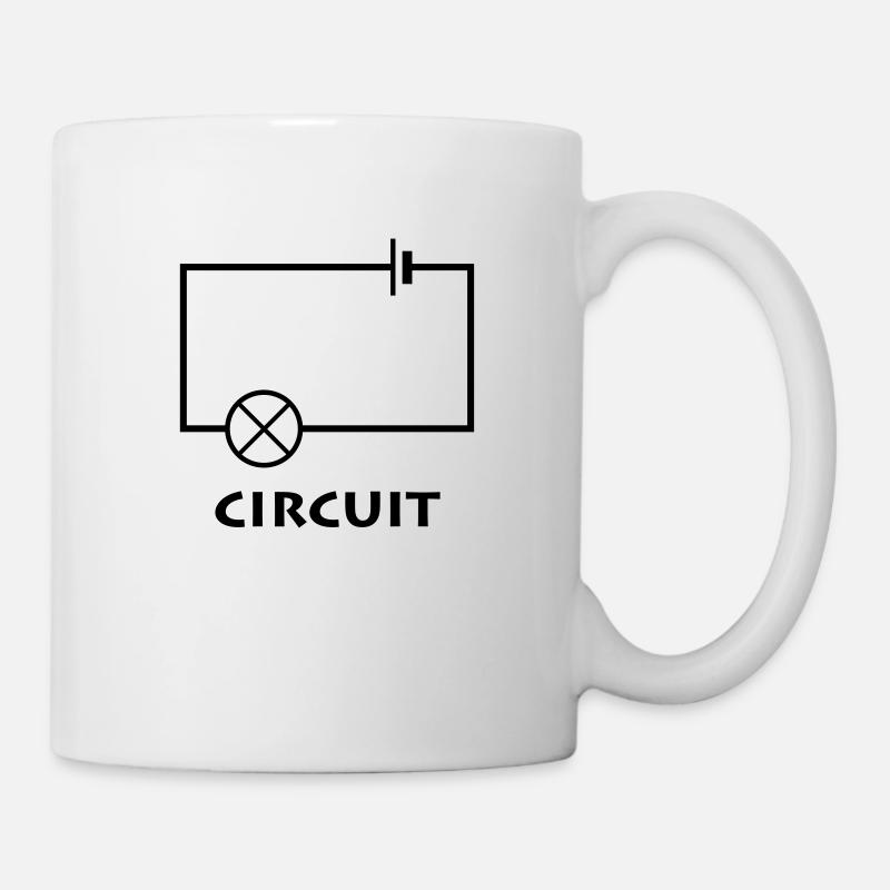 circuit - Tasse - Weiß