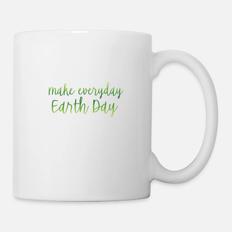 Jour de la terre - Mug blanc - blanc