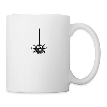 Spinne - Tasse - Weiß - Rechts
