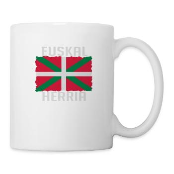 Basque Flag Basque Country Bayonne - Mug - white - Right
