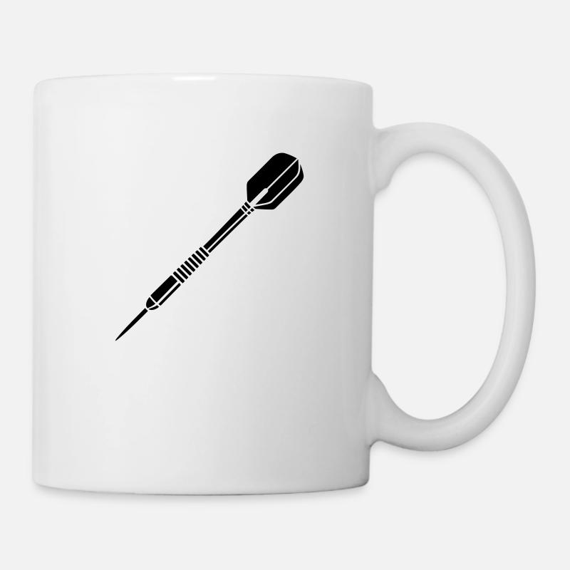 flèche de fléchette fléchettes Darts - Mug blanc - blanc