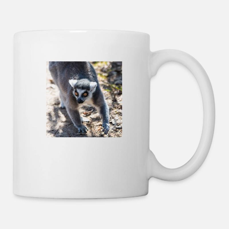 Katta (Lemur catta) - Tasse - Weiß