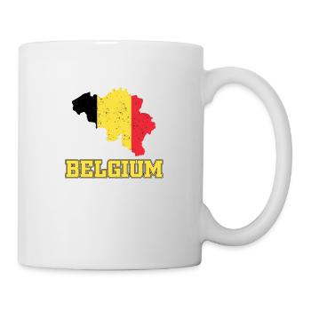 Belgien - Tasse - Weiß - Rechts