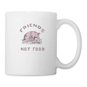 Friends not Food - Mug - white - Right