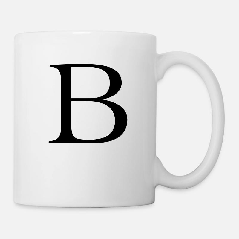 B - Tasse - Weiß