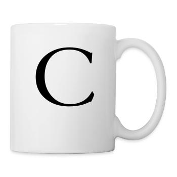 c - Tasse - Weiß - Rechts