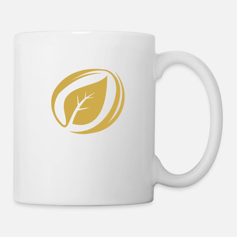 leaf day - Mug - white