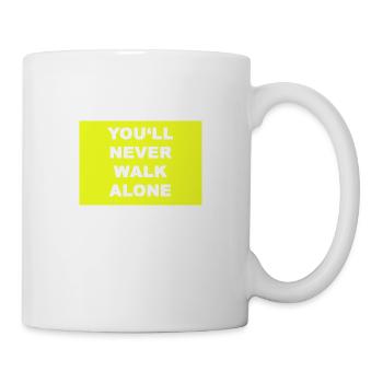 you never walk alone in Dortmund style - Mug - white - Right