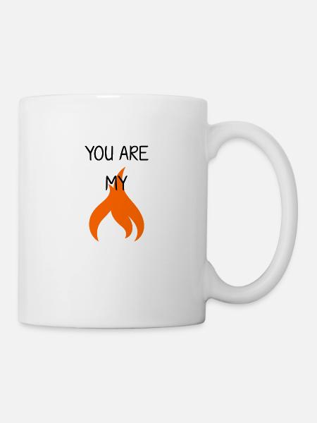 you are my fire backstreet saying song gift - Mug - white