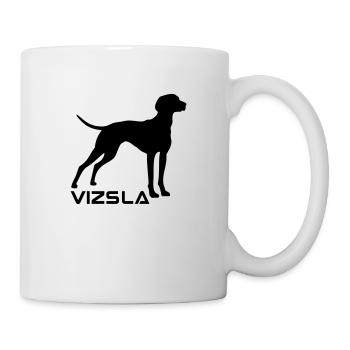 Vizsla - Tasse - Weiß - Rechts