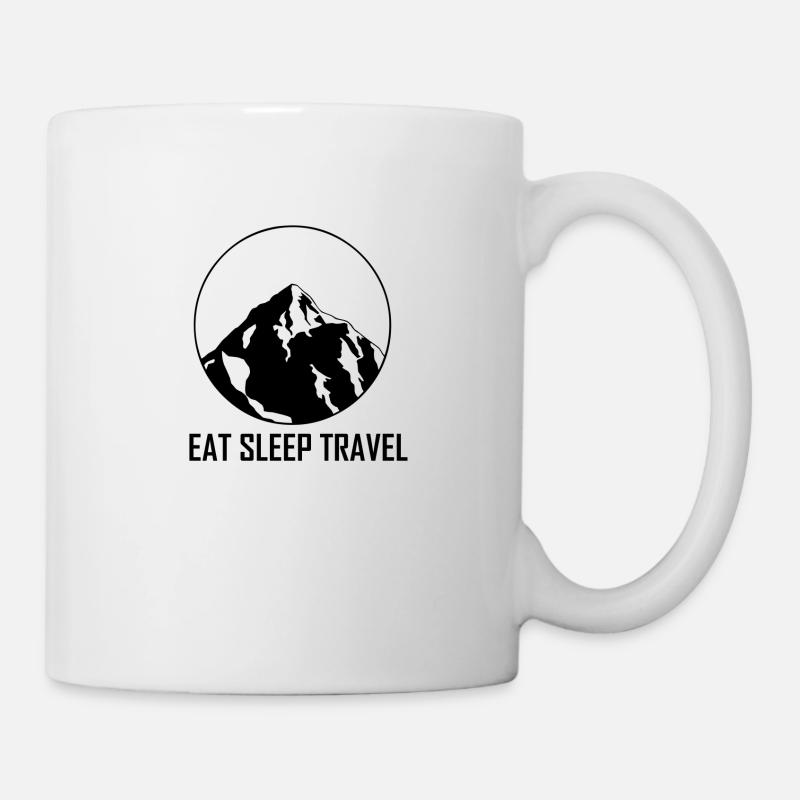MANGER DE SOMMEIL - Mug blanc - blanc