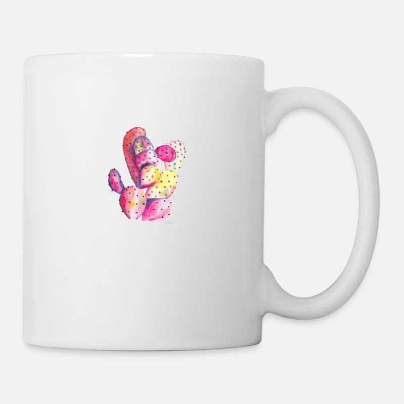 Kaktus - Tasse - Weiß