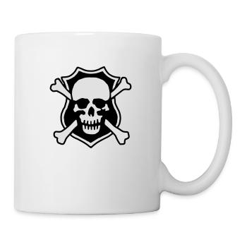 skull_032013_b_2c - Tasse - Weiß - Rechts