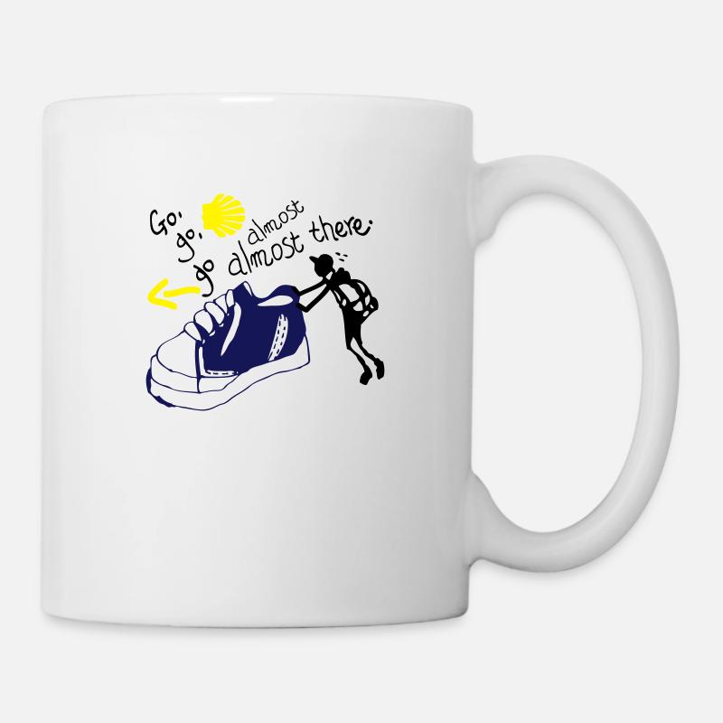 Go Go Go Fast da - Tasse - Weiß