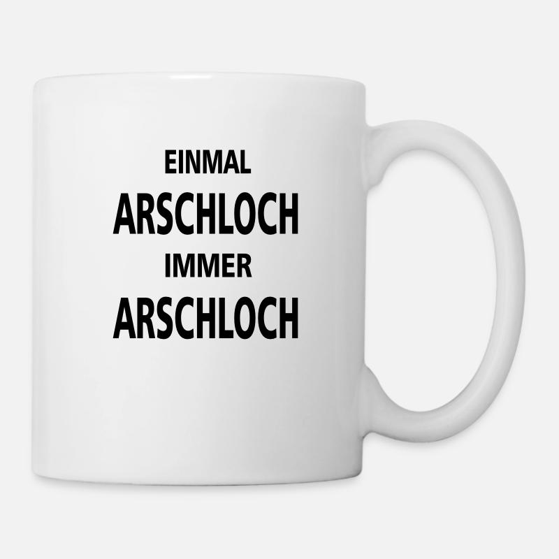 une fois le cul cul toujours - Mug blanc - blanc