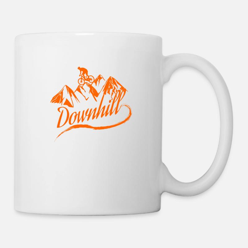Downhill - Tasse - Weiß
