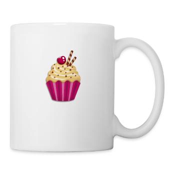 Cupcake - Muffin - Donut - Ice cream - chocolate - - Mug - white - Right