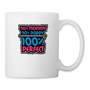100 Procent Perfect - Mug blanc - blanc - Droite
