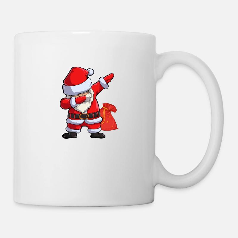 Weihnachtsmann Santa Claus - Tasse - Weiß