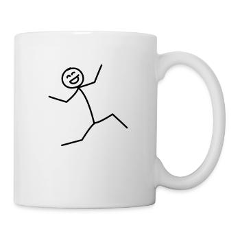 Happy Jumper - Mug blanc - blanc - Droite