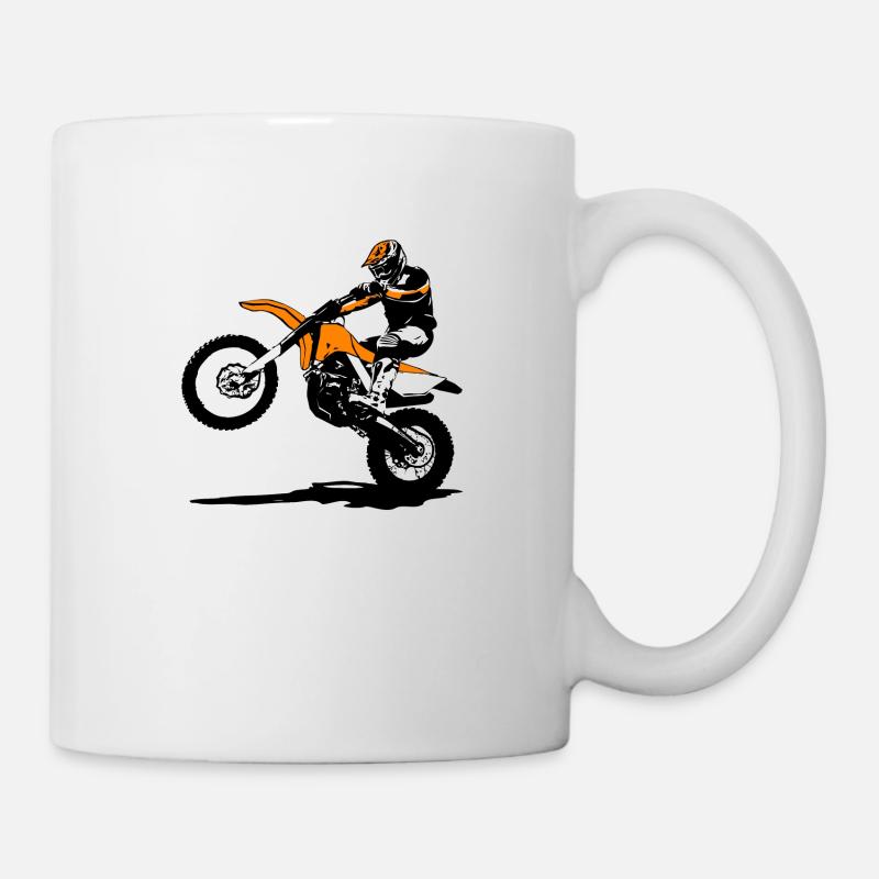 Motocross - Mug - white