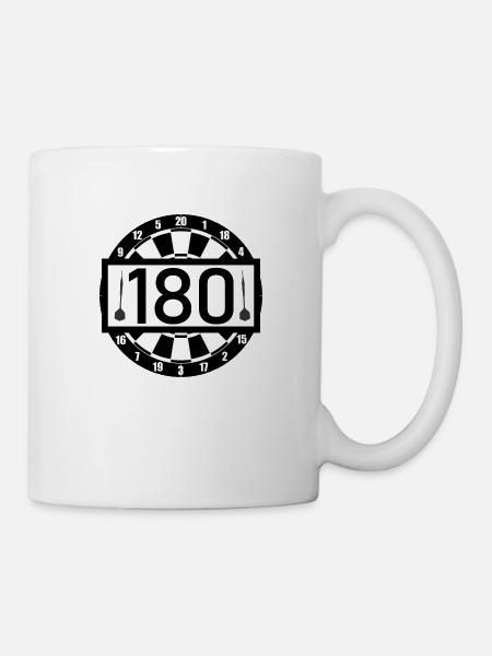 Darts WM / Darts World Cup - Tasse - Weiß