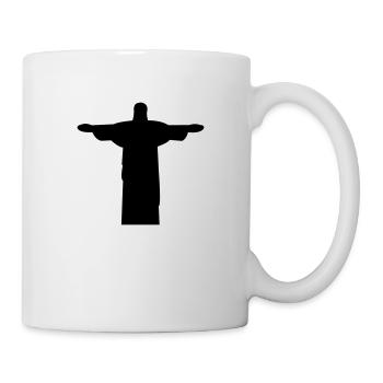 jesus_statue - Mug blanc - blanc - Droite